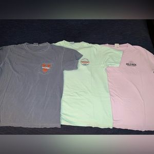 3x Comfort Colors Large Men’s Shirts
